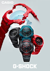 G-Shock Casio GA-B001G-2AJF [GA-B001 Series with Smartphone Link] Watch Shipped from Japan Sep 2022 Model, blue, blue