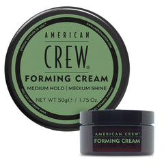 American Crew Forming Cream For Men, Medium Hold, Medium Shine, Volumizing, Flexibility, Gloss, Easy to Use - 50 gm