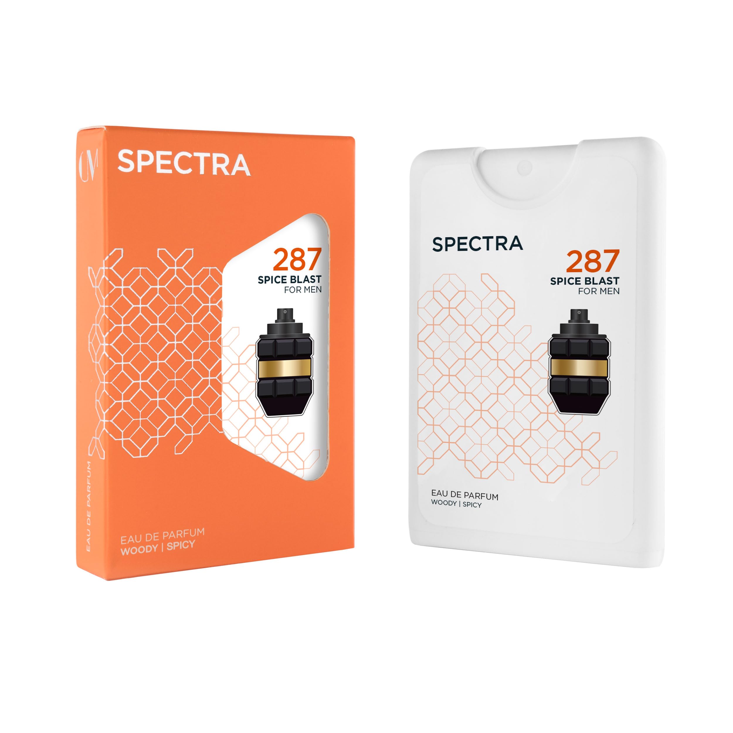 Spectra Pocket 287 Spice Blast EDP Perfume For Men - 18ml