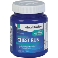 HealthWise Medicated Chest Rub with Nexcare Gentle Paper Tape, Medical Tape - Cough Suppressant, Congestion & Minor Ache Relief & Dressing Securement