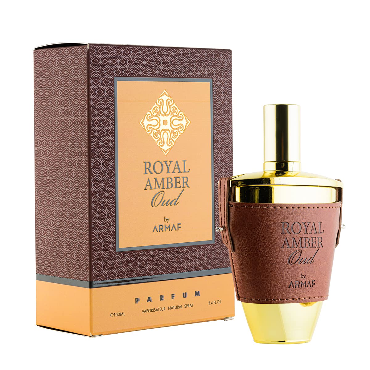 Armaf Royal Amber Oud Pour Homme Eau De Parfum 100ml For Him, Perfume For Men, Chypre Woody Fragrance