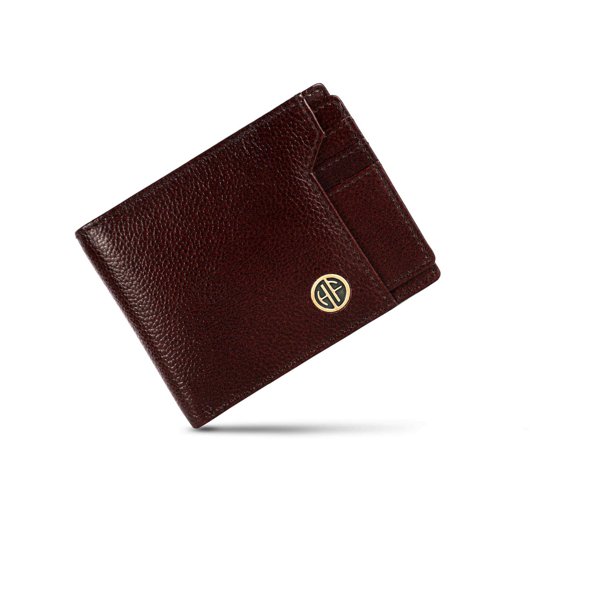 HAMMONDS FLYCATCHER Genuine Leather Wallets for Men, Brown - RFID Protected Leather Wallet for Men - Mens Wallet with 6 Card Slots - Gift for Valentine Day, Father's Day, Birthday, Raksha Bandhan