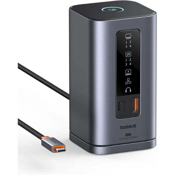 Baseus Spacemate (WIN) 11-in-1 USB-C Docking Station - Triple 4K Display, 100W PD