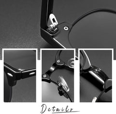Joopin Polarized Semi Rimless Sunglasses Men Women, Classic Half Frame Sun Glasses UV Protection