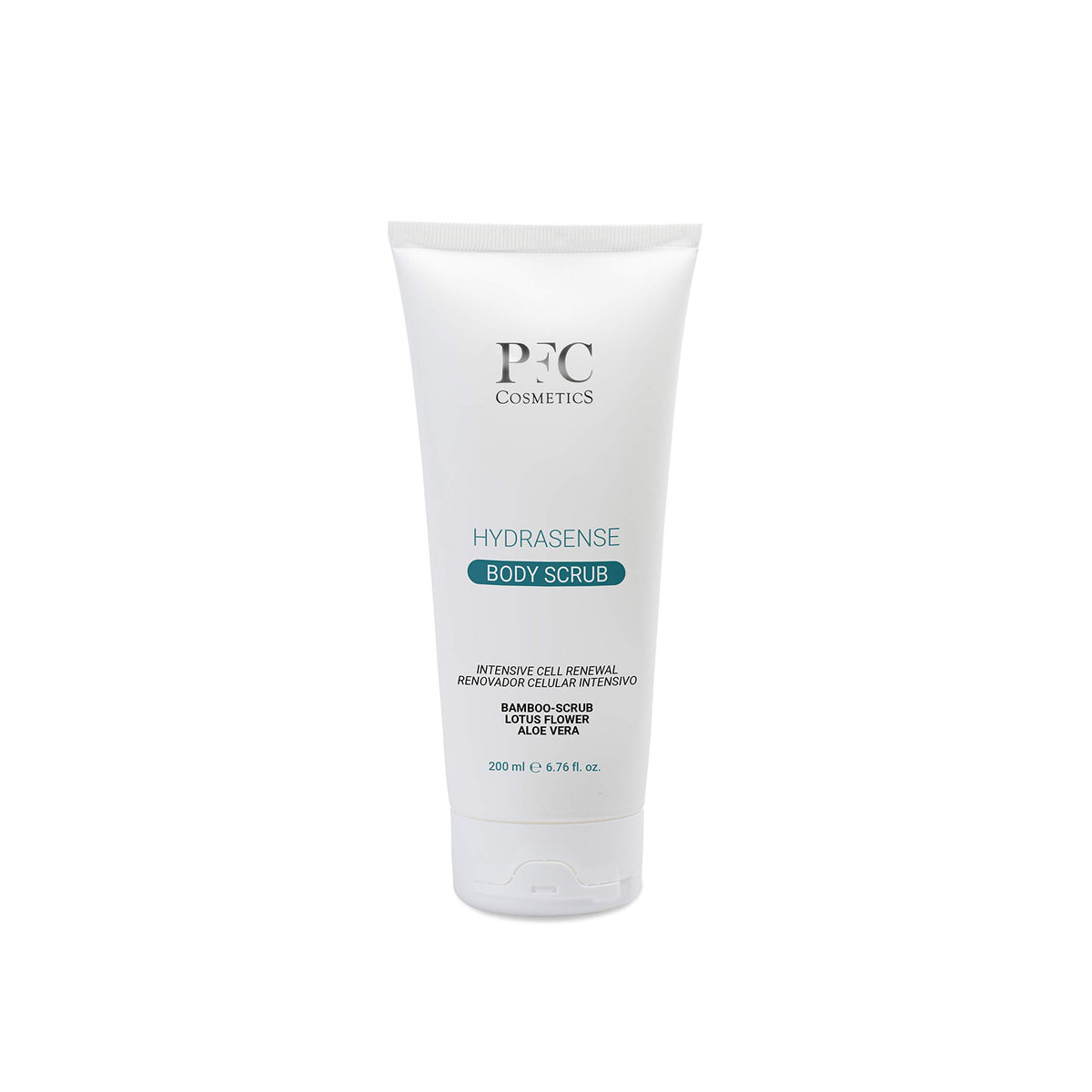 PFC COSMETICS HYDRASENSE BODY SCRUB Gentle Exfoliating Scrub for All Skin Types, 200 ml