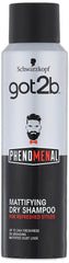 Schwarzkopf Got2b Phenomenal Mattifying Dry Shampoo 150 ml