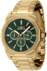 Invicta Speedway Stainless Steel Men's Quartz Watch - 42mm - Gold