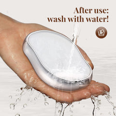Khazna Crystal Hair Eraser for Hair Removal (Silver)