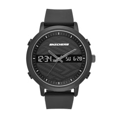 Skechers Analog-Digital Watch for Men - Lawndale Black