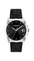 Coach GREYSON Men's Watch, Analog - Black Silver