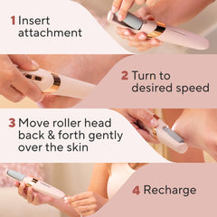 Finishing Touch Flawless Pedi Electronic Tool File and Callus Remover, Pedicure