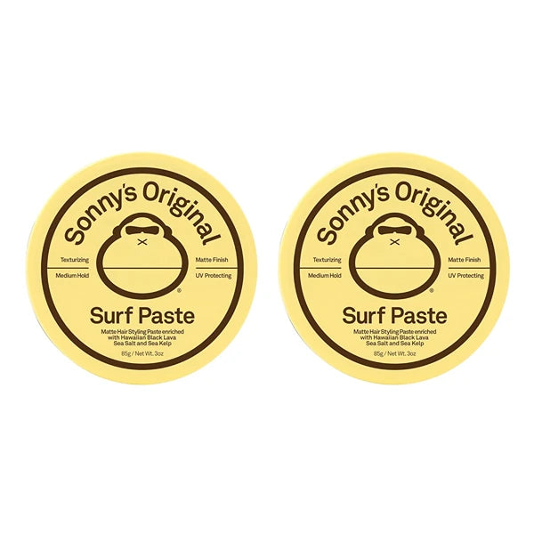 Sun Bum Sun Bum Texturizing Surf Paste Vegan and Cruelty Free Sea Salt Matte Styling Pomade for Men and Women 2 Pack