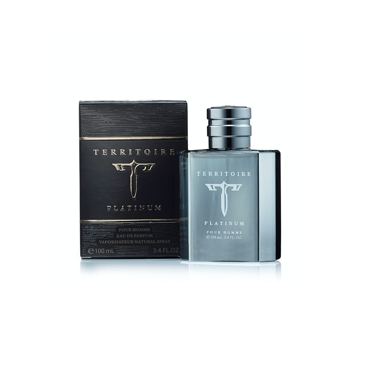 Yzy Territoire Platinum By Yzy, 3.4 Oz Eau De Parfum Spray For Men