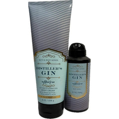 Bath & Body Works Distiller's Gin Body Cream and Spray 2 Piece Set