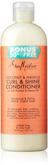 Shea Moisture Coconut & Hibiscus Curl & Shine Conditioner, 19.5 Pound