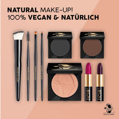 Cutifem Touch of Luxor Compact Powder No. 3 Light Red Terracotta Matte - Nourishing Vegan Makeup Face Powder - 11 g