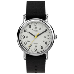 Timex Womens Watch Peanuts Weekender Casual Ladies Wristwatch - Black/Silver-Tone/White