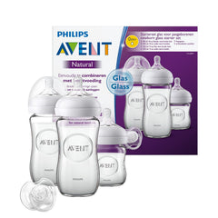 Philips Avent Fütter-Set aus Glas für Neugeborene (Modell SCD303/01)