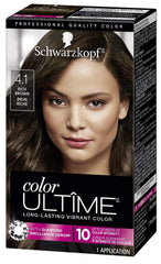 Schwarzkopf Color Ultime Hair Colour Cream, 4.1 Rich Brown