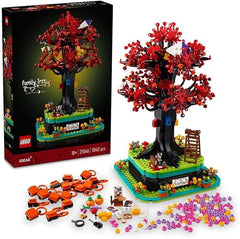 LEGO Ideas Family Tree Building Set for Adults, Home or Office Décor Model Kit with Photo Display Stand & Flower Elements, Creative Valentine's Day Gift for Women, Men, Her or Him, 21346