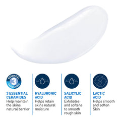 CeraVe SALICYLIC ACID Lotion, Renewing SA Exfoliating Body Lotion for Dry, Rough & Bumpy Skin, Psoriasis, Keratosis Pilaris, Itching & Flaking. With Lactic Acid, Hyaluronic Acid, Fragrance Free, 237ML