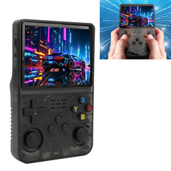 Dpofirs Handheld Retro Game Console, 3.5inch IPS Screen, 3500mAh Battery, with Dual 3D Joystick, Retro Gaming Console, Handheld Video Game Console, Portable Pocket Console (64G)