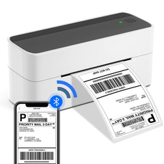 Phomemo Bluetooth Thermal Label Printer, Shipping label printer 4x6, Label Printer for Home, Office and Business, Thermal Printer for Hermes, Royal Mail, Amazon, Shopify, Ebay Black