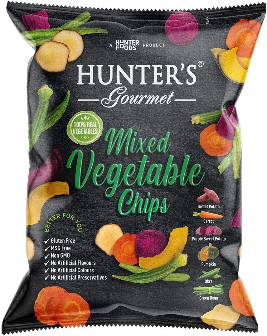 Hunter's Gourmet Mixed Vegetable Chips - 75g