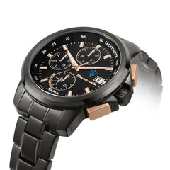 Maserati SUCCESSO 44 mm Solar Power Chronograph Men's Watch, Grey, Chronograph