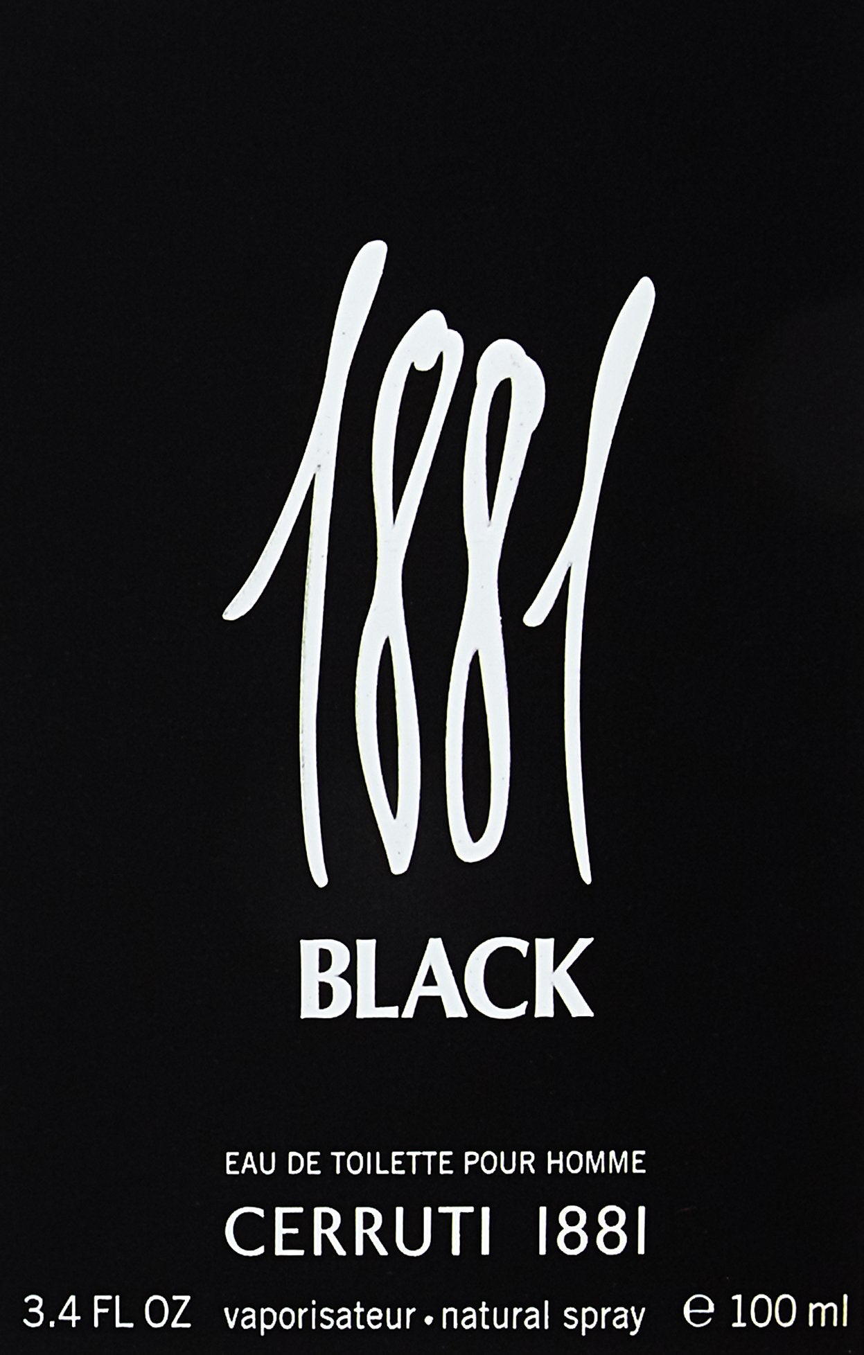 Cerruti 1881 Black - Eau de Toilette for Men (100ml)