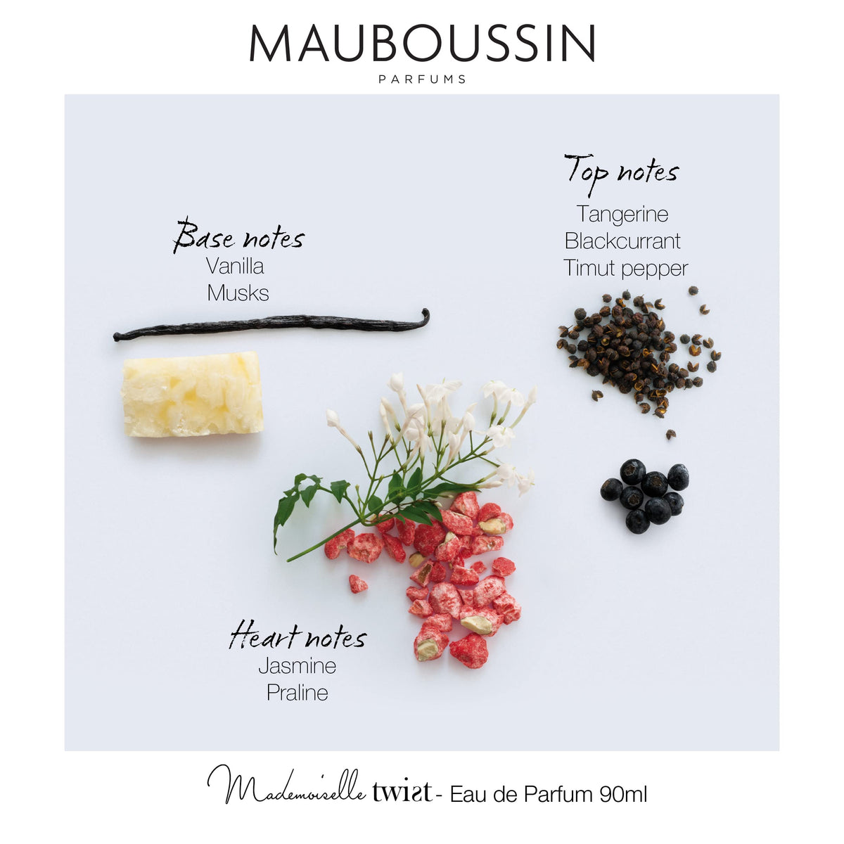 Mauboussin - Mademoiselle Twist 90ml (3 Fl Oz) - Eau de Parfum Femme for Women - Floral & Oriental Scents