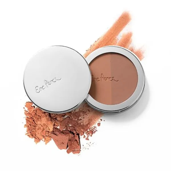 Ere Perez Rice Powder Blush + Bronzer Duo