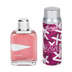 Sapil Rave for Women 100ml EDP and 150ml Deo Giftset