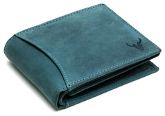 Napa Hide by Wildhorn RFID - Blue