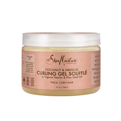 Shea Moisture Coconut & Hibiscus Curling Souffle Gel 38 12 Ounces