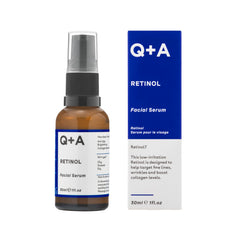 Q+A Retinol Serum | 30ml | Anti-Aging & Skin Renewal | Targets Fine Lines, Wrinkles, & Uneven Skin Tone | Vegan & Cruelty-Free