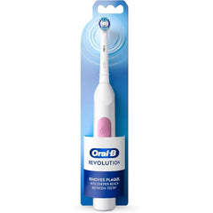 Oral-B Easy Clean Battery Powered Toothbrush - White | Includes Brush Head & AA Batteries