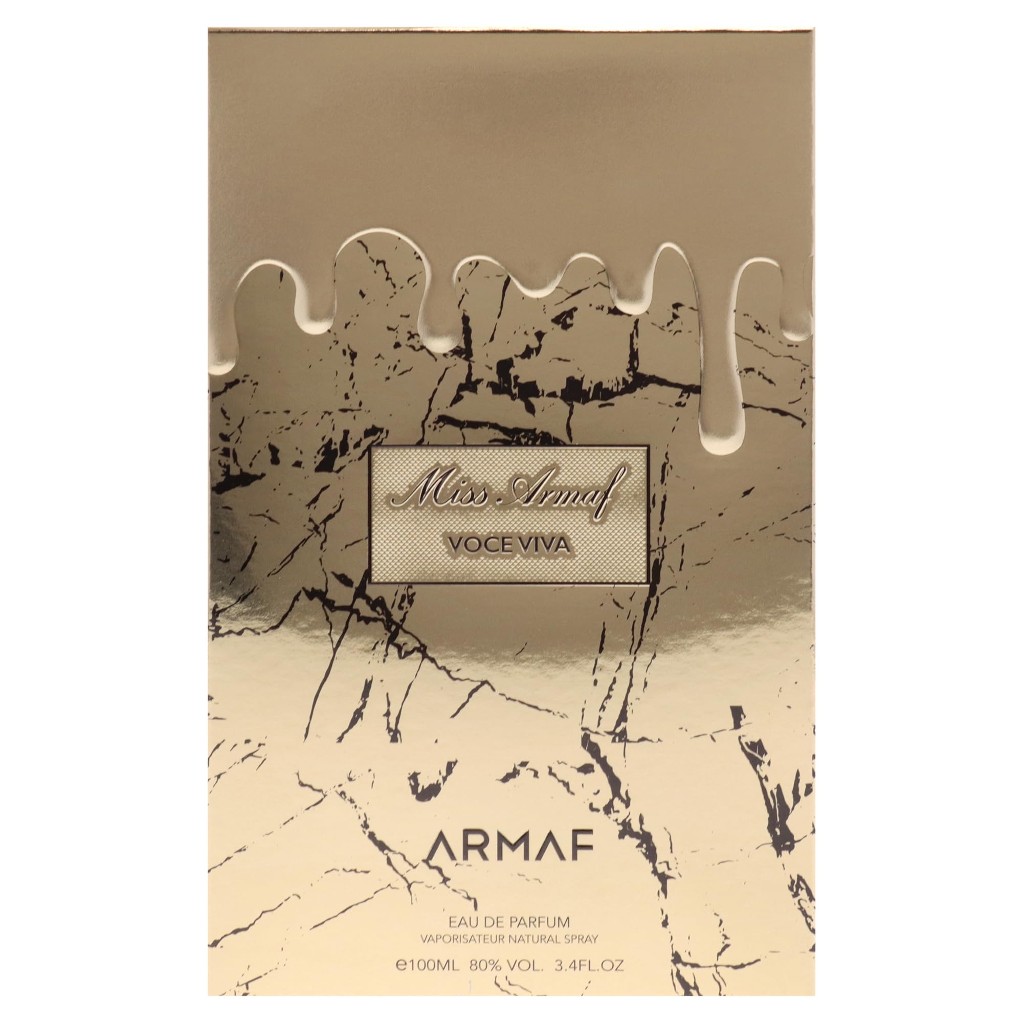 Armaf Perfume for Women Miss Armaf Voce Viva Eau De Parfum 100ml For Her, Long Lasting, Fragrance, Gold