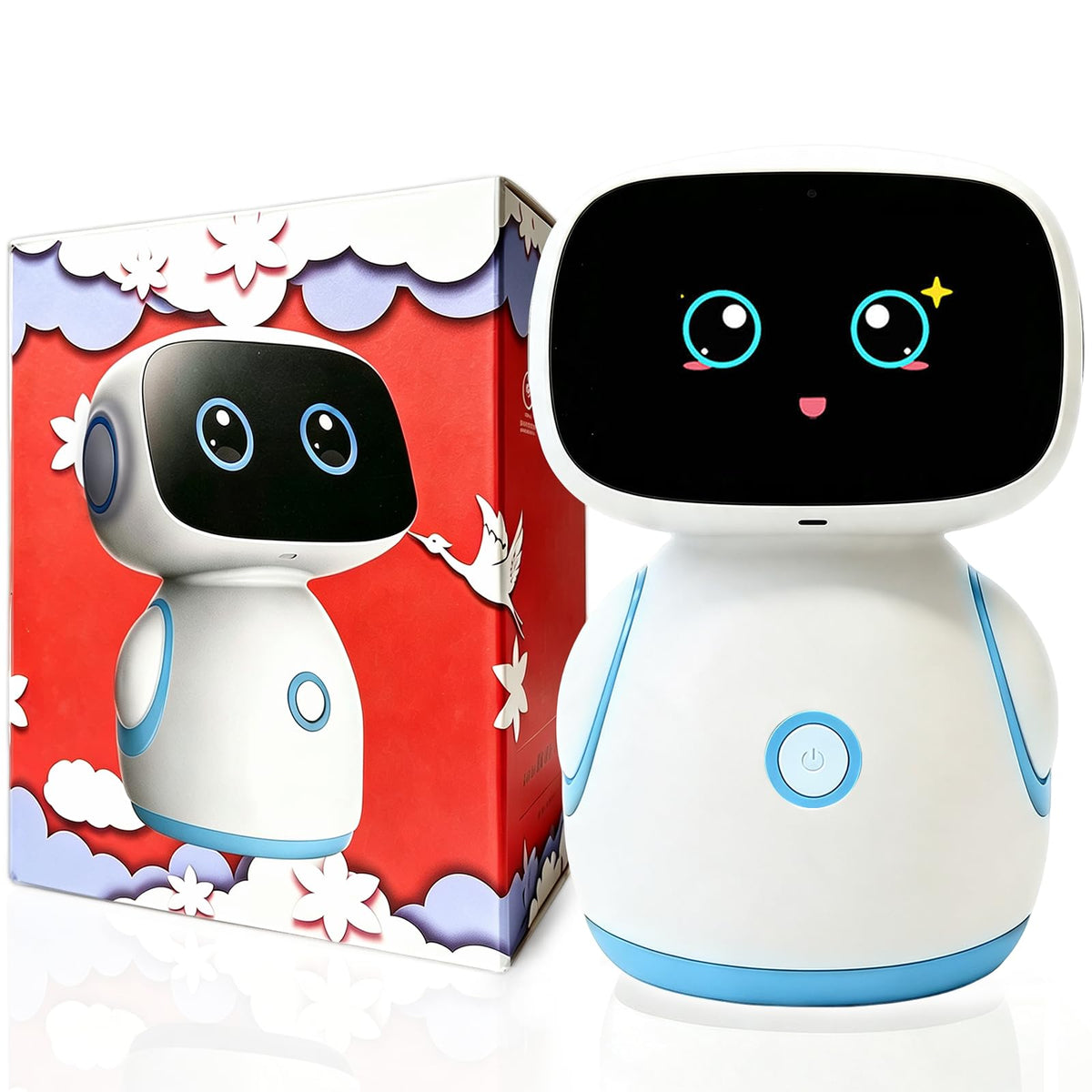 Voltix AI Robot Toys for Kids, AI Voice Interaction, 7" Touch Screen