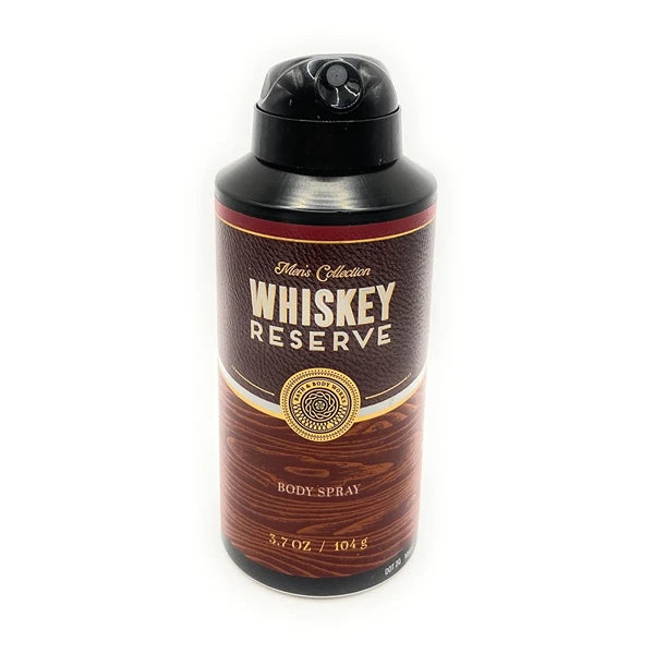 Bath & Body Works Whiskey Reserve Men's Body Spray 3.7 Fluid Ounce Body Spray (2023 Limited Edition)