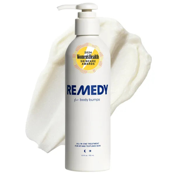 Remedy for Body Bumps | KP Exfoliating Body Moisturizer | Keratosis Pilaris (KP) Treatment For Textured, Crepey Skin with Urea, Lactic Acid, Retinol | Smoothing Body Lotion, 5.5 Fl Oz