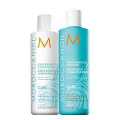 Moroccanoil Curl Enhancing Shampoo and Conditioner Bundle For Curly Hair - 8.5 Fl Oz (Pack of 2)