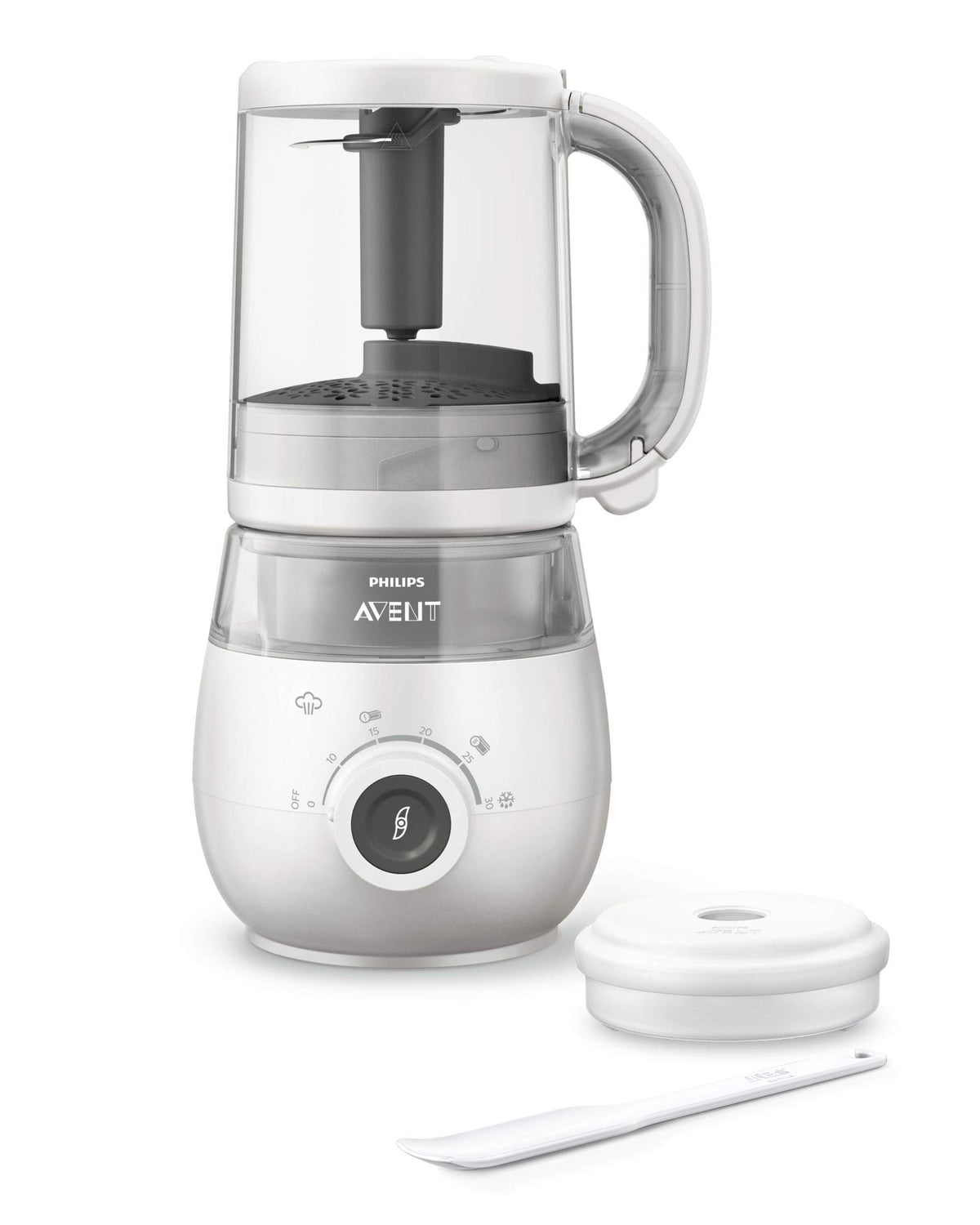 Philips Avent 4 in 1 COMBINED STEAMER AND BLENDER + RECIPE BOOKLET + 120ml STORAGE BOWL (SCF883 / 01)