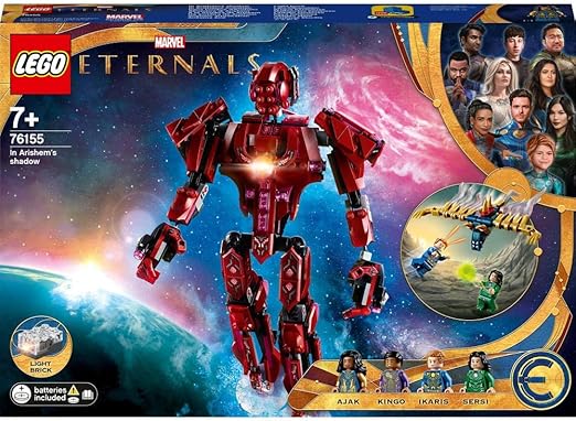 LEGO Marvel The Eternals In Arishem’s Shadow 76155 Building Kit (493 Pieces)