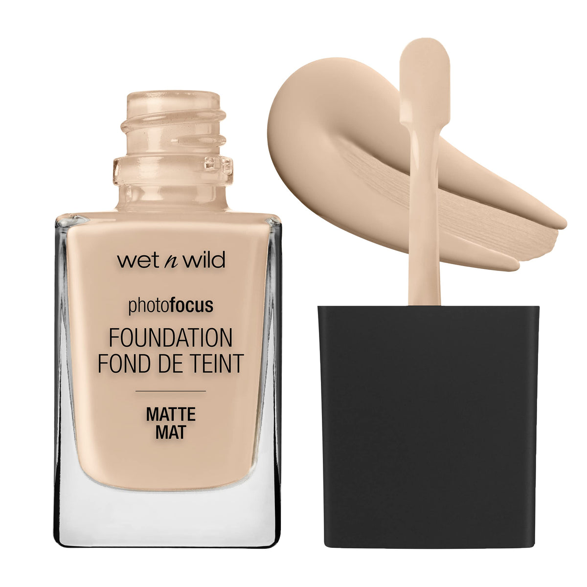 wet n wild Photo Focus Foundation, Shell Ivory, 1 Oz./30 ml