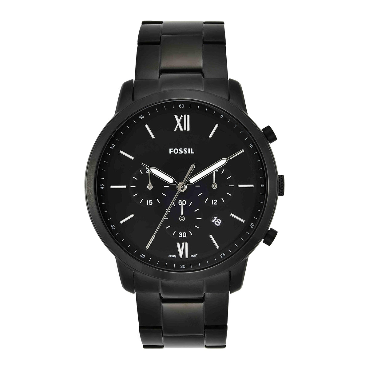 Fossil Casual Watch Analog Display Quartz for Men Black