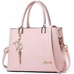 Womens Purses and Handbags Shoulder Bags Ladies Designer Top Handle Satchel Tote Bag - Light Pink