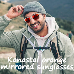 KANASTAL Polarized Sunglasses Men, Fashion Square Sun Glasses Women, Classic Shades for Womens, Driving Fishing Outdoor 100% UV400 Protection