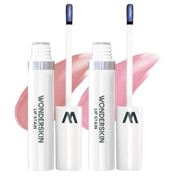 Wonderskin Wonder Blading Lip Stain Peel Off Masque - Long Lasting, Waterproof and Transfer Proof Pink Lip Tint, Matte Finish Peel Off Makeup (XOXO + Beautiful Masque)