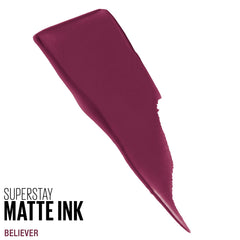 Maybelline SuperStay Matte Ink Liquid Lipstick, Believer, Pack of 2